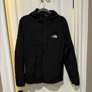 The North Face Men's Jet Black Hooded Jacket